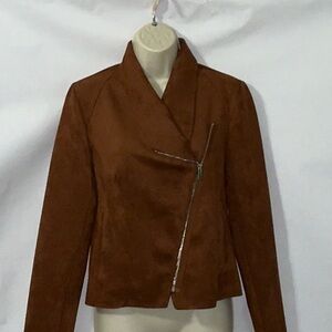 NWT, Philosophy Vegan Suede Jacket, Size XS
